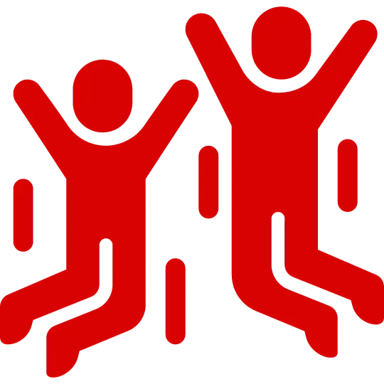 Fun icon showing children learning the Fun value at Rugby Stars